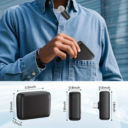 Clip-On Wireless Streaming Microphone