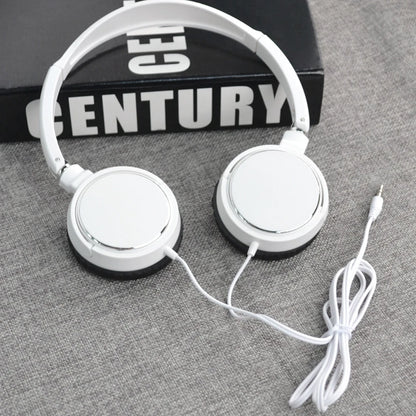 Foldable HiFi Stereo Wired Headphones