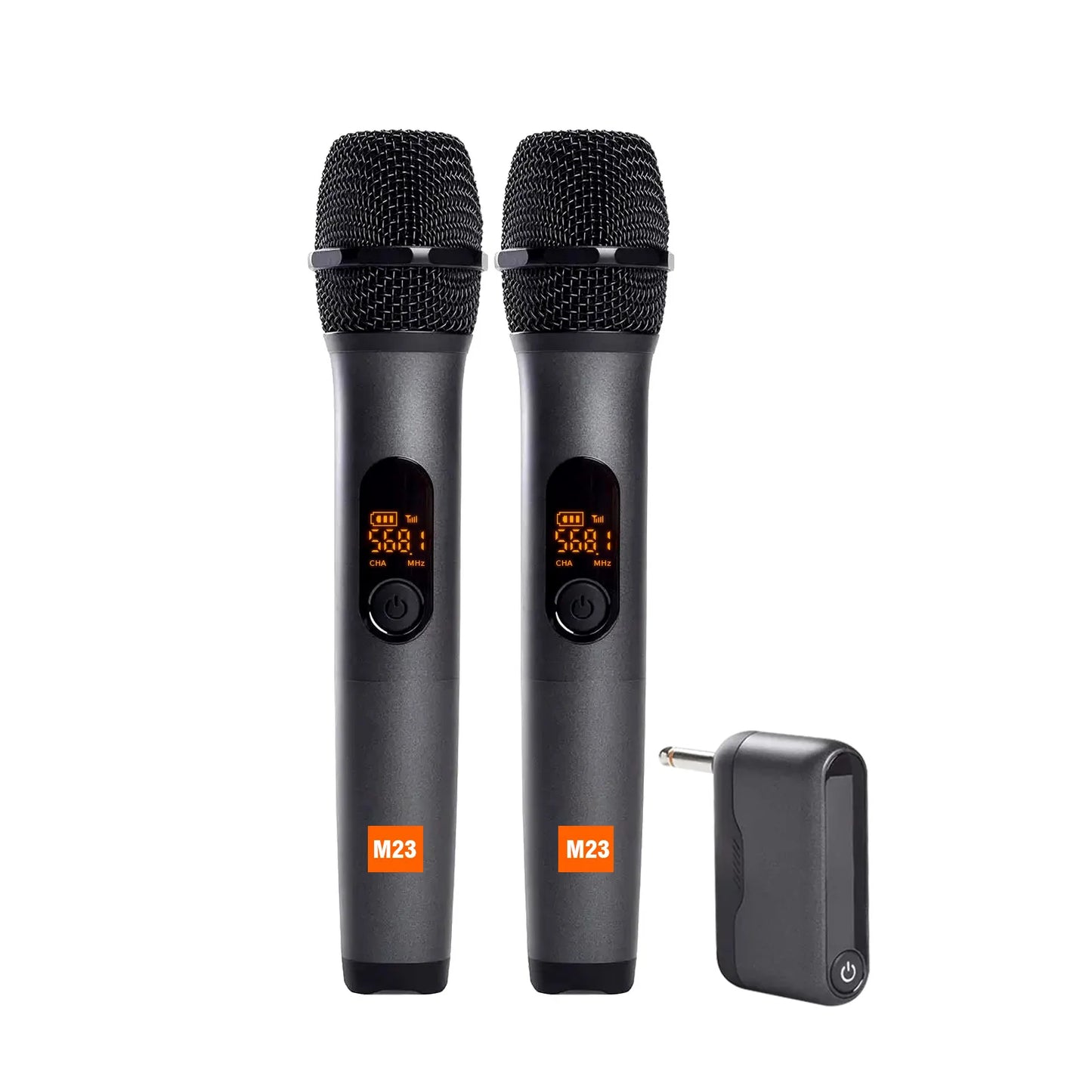 M23 Wireless UHF Karaoke Microphone System