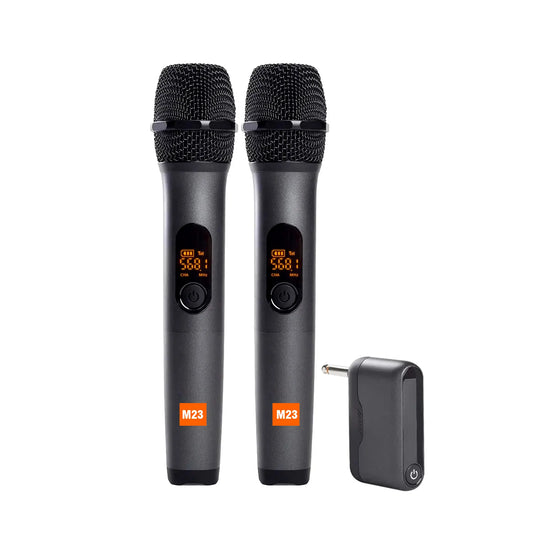 M23 Wireless UHF Karaoke Microphone System
