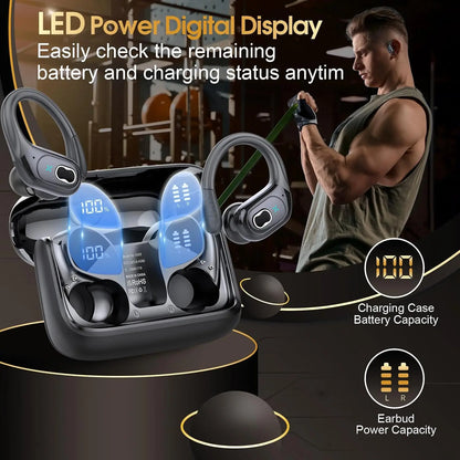 Wireless LED TWS Earbuds
