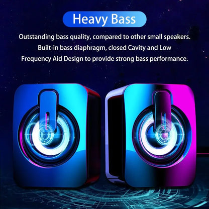 RGB HIFI Gaming Speakers with LED