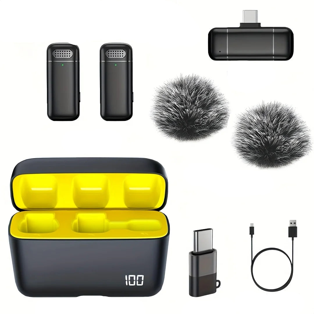 Clip-On Wireless Streaming Microphone