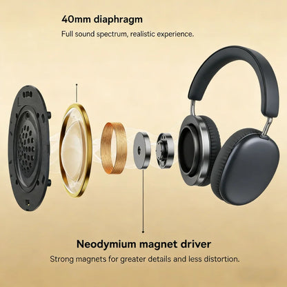 TD-20 Wireless Bluetooth Over-Ear Headphones