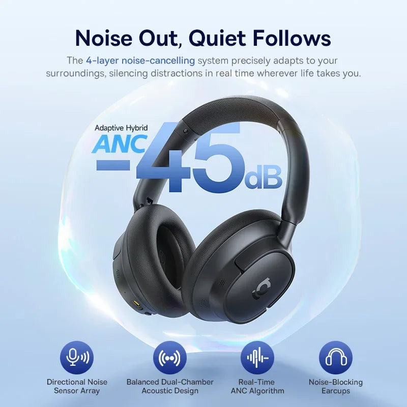 Hi-Res ANC Over-Ear Headphones