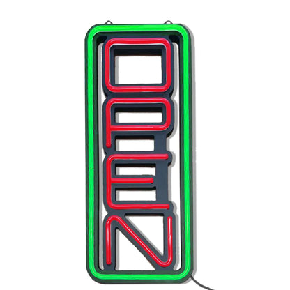 LED Neon Lights Blue OPEN Signs for Shops And Bars Store Business Sign Lighting