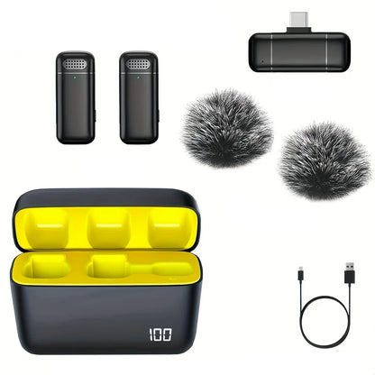 Clip-On Wireless Streaming Microphone