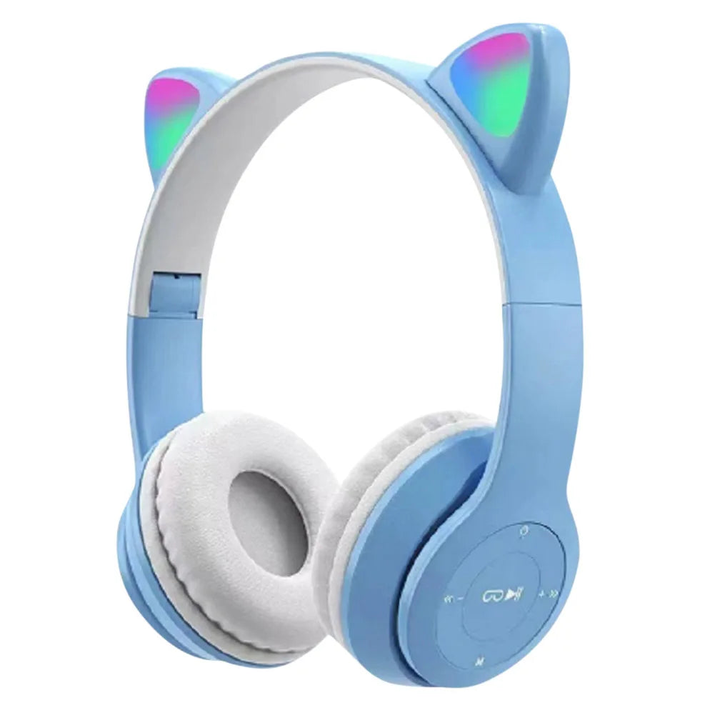 Cute Cat Ear Wireless Headphones