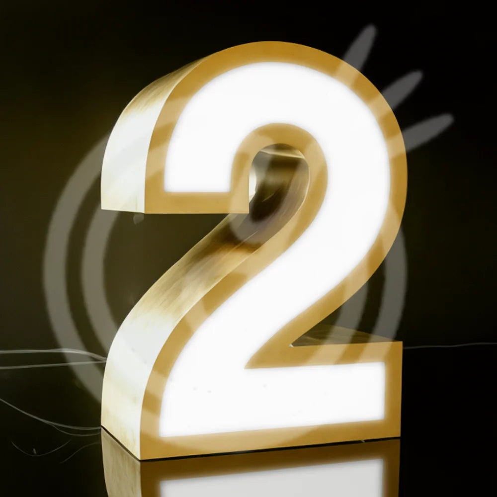 Business Led Poster Logo Outdoor Custom Light Sign Signboard Acrylic Signs Letters Advertising Decorative Luminous Lights 3d