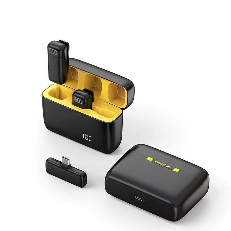 Clip-On Wireless Streaming Microphone