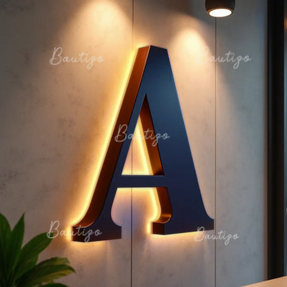 Signage Custom Light Sign Led Logo Letters Luminous Signs Letter Advertising for Business  wall signage Businesses Large Home