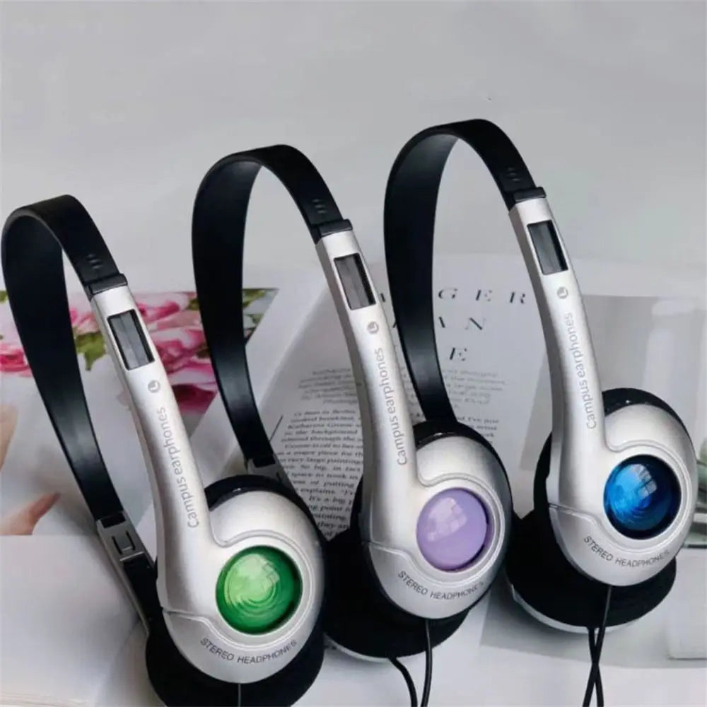 Y2K Retro Wired Over-Ear Headphones