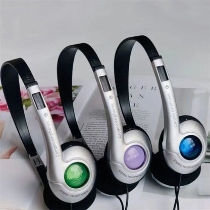 Y2K Retro Wired Over-Ear Headphones