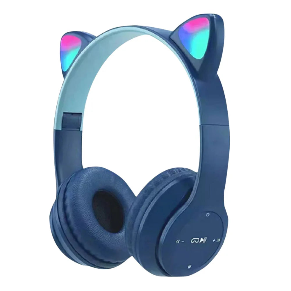 Cute Cat Ear Wireless Headphones