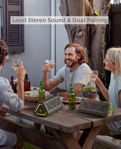 MLOVE P3 RGB Waterproof Speaker