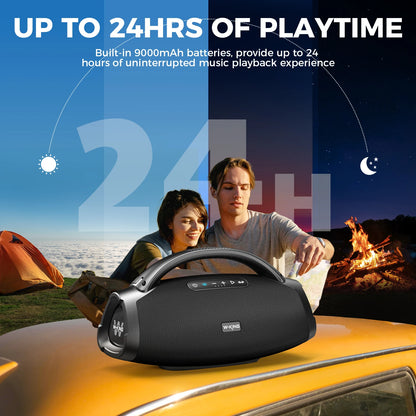 200W Portable Bass Party Speaker