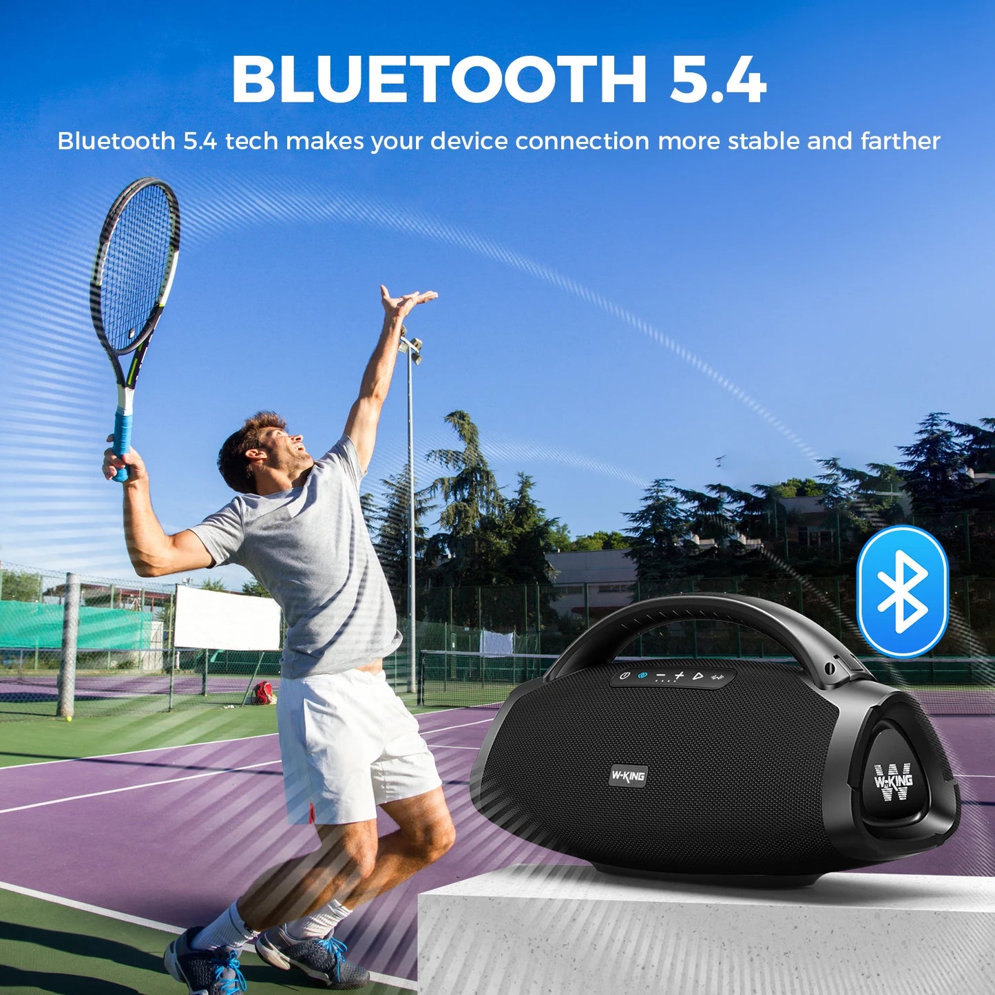 200W Portable Bass Party Speaker