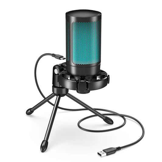 FIFINE RGB USB Gaming Microphone