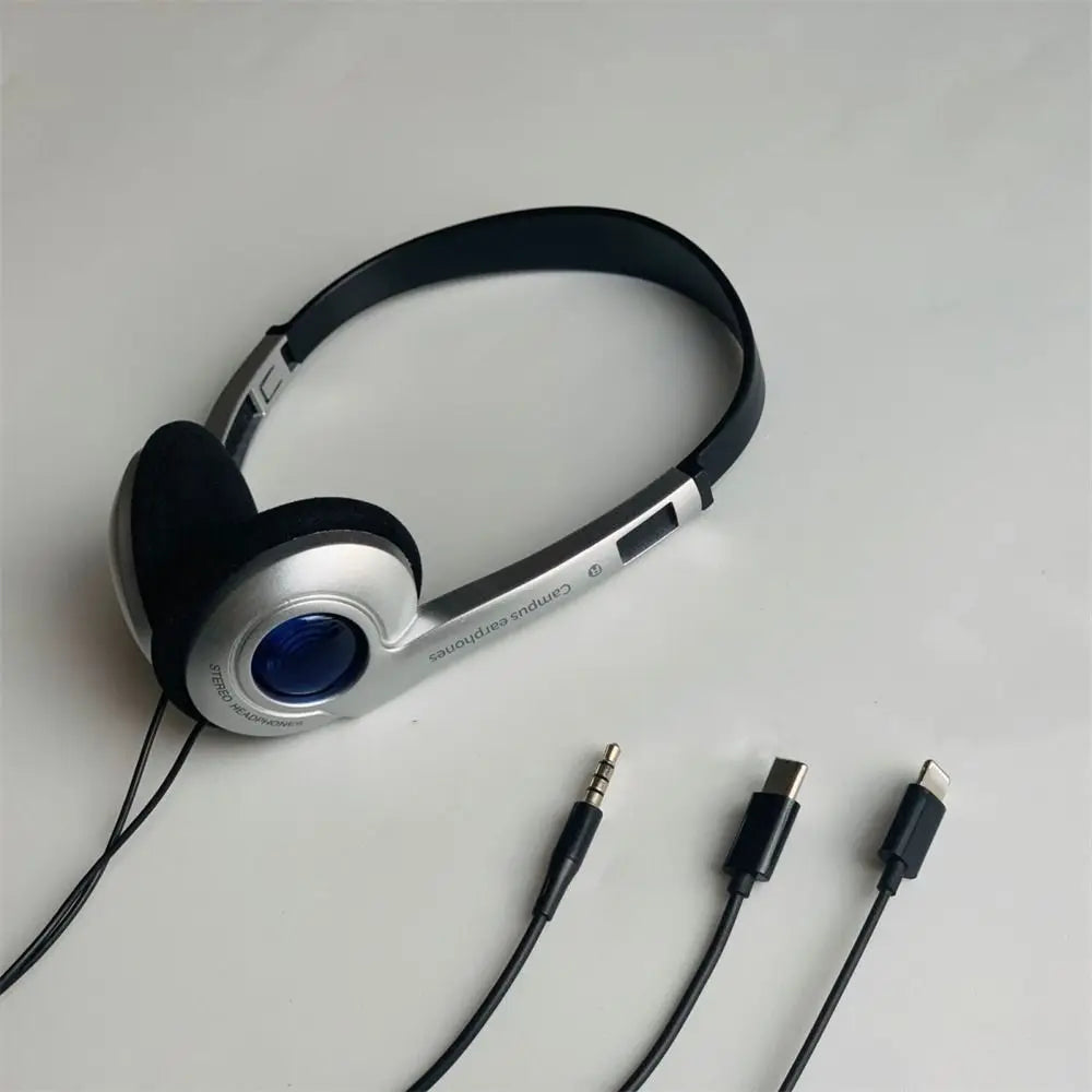 Y2K Retro Wired Over-Ear Headphones