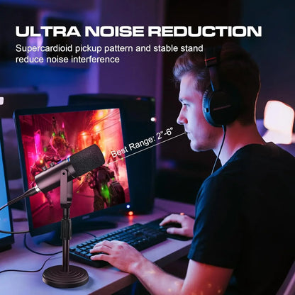 Studio Recording Microphone For Streaming