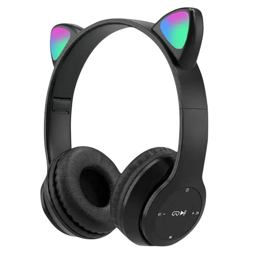 Cute Cat Ear Wireless Headphones