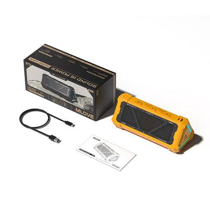 MLOVE P3 RGB Waterproof Speaker