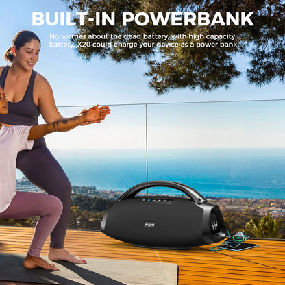 200W Portable Bass Party Speaker