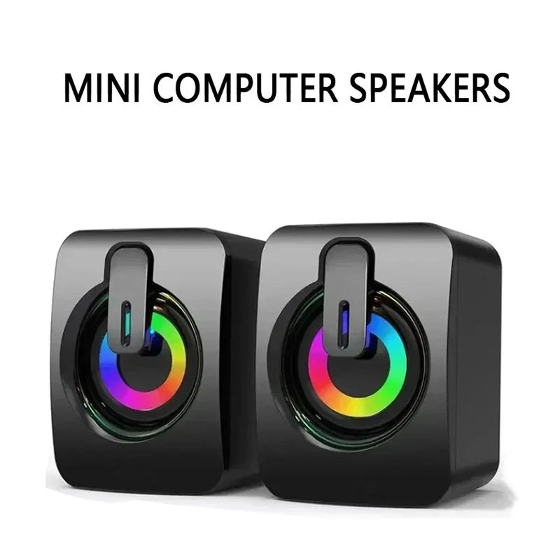 RGB HIFI Gaming Speakers with LED