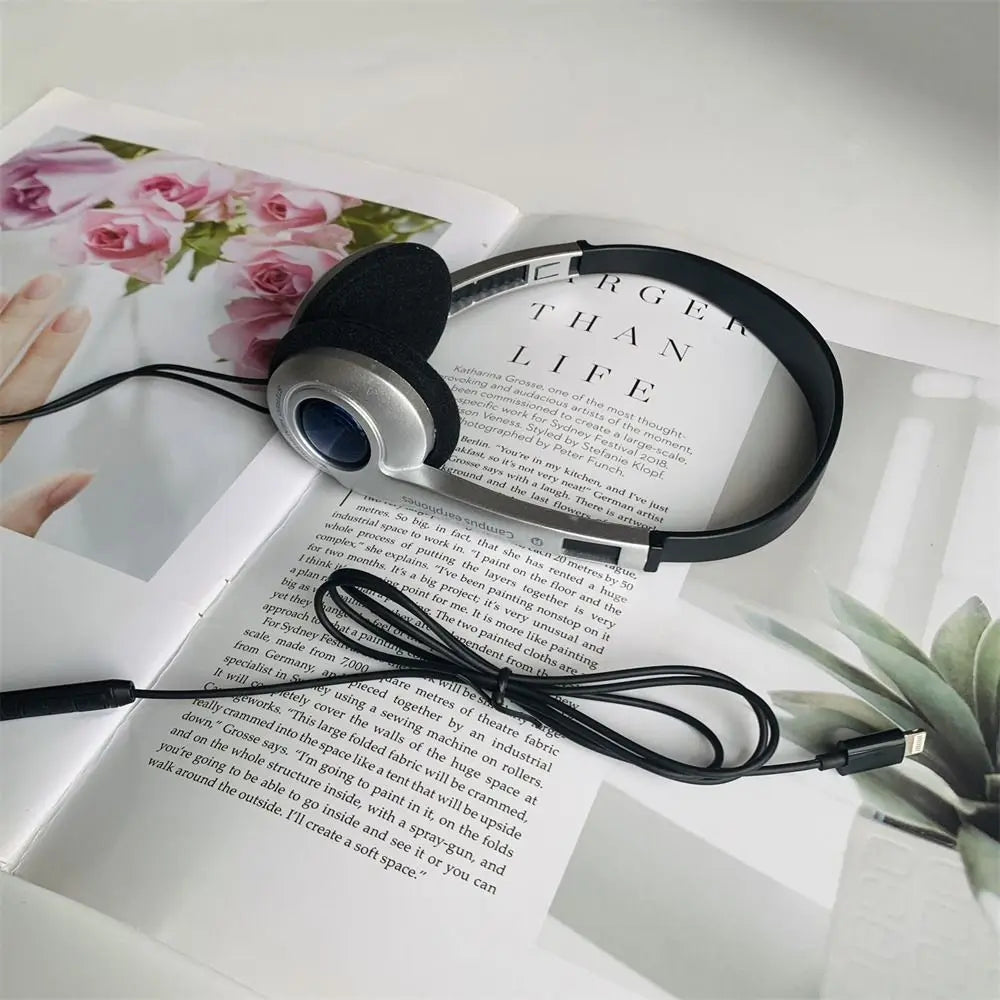 Y2K Retro Wired Over-Ear Headphones