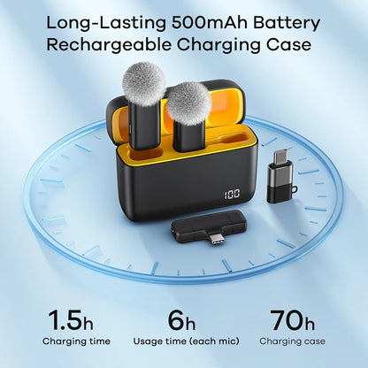 Clip-On Wireless Streaming Microphone