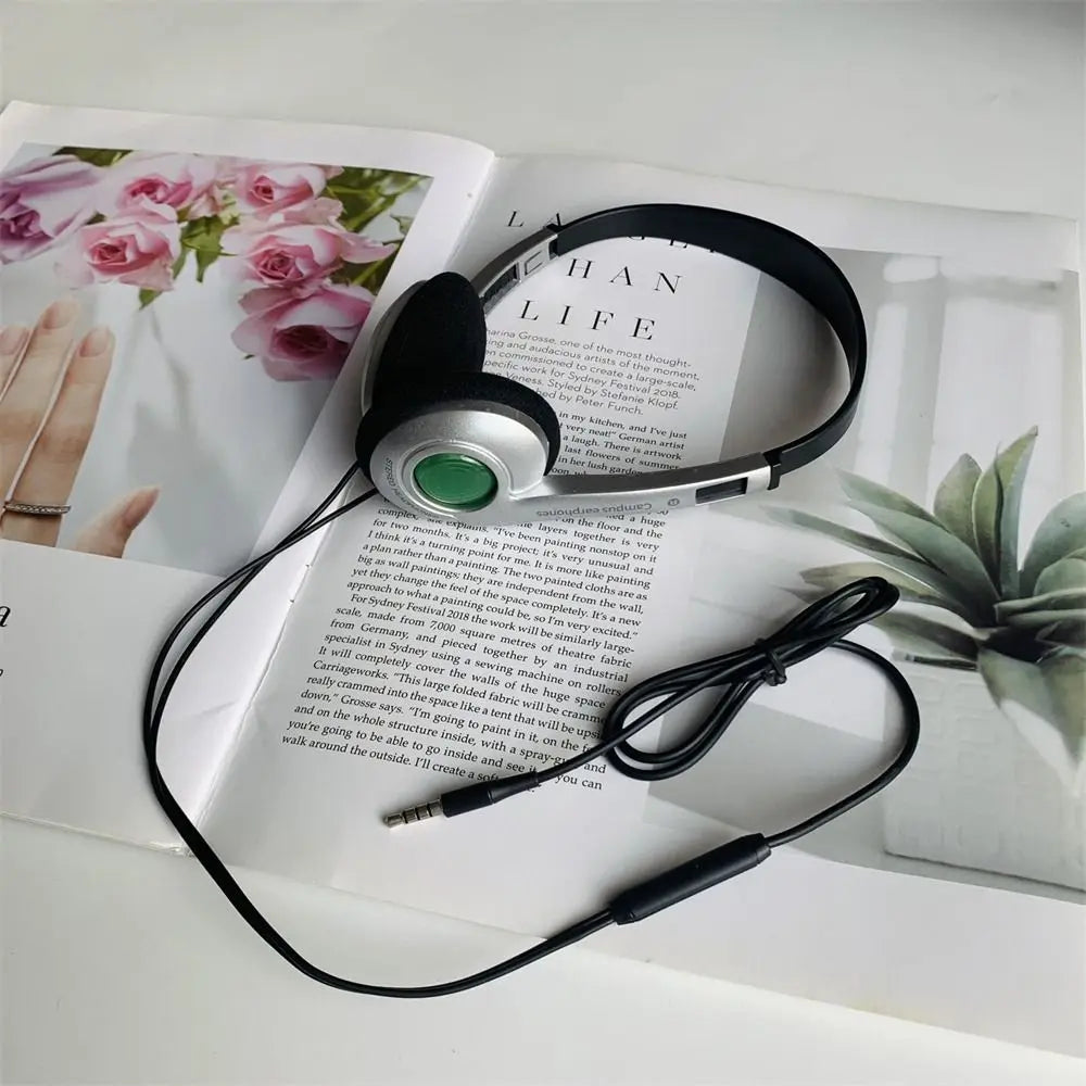 Y2K Retro Wired Over-Ear Headphones