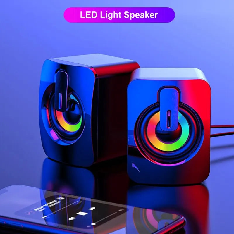 RGB HIFI Gaming Speakers with LED