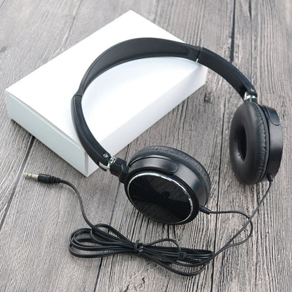 Foldable HiFi Stereo Wired Headphones