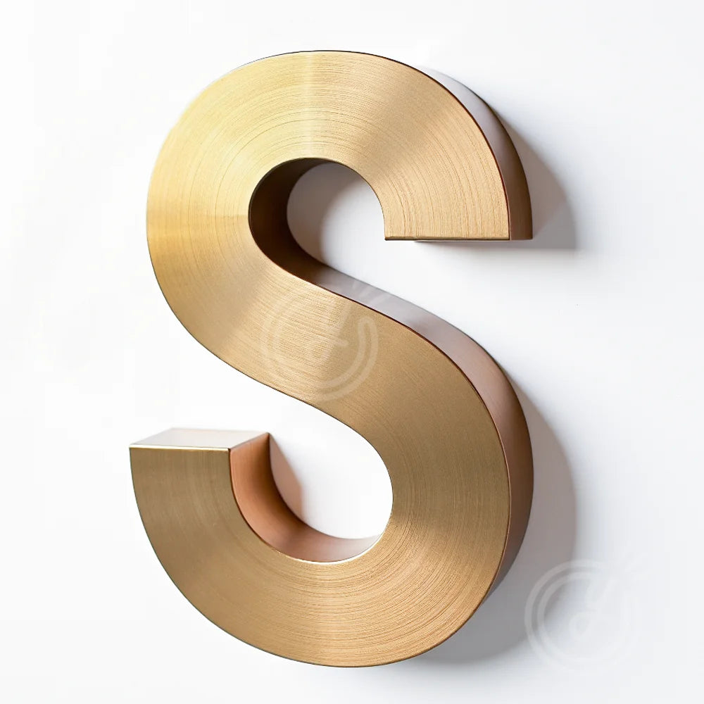 Custom Made LED 3D Sign Metal Backlit Letters for Outdoor Business Storefront Waterproof Advertising Display