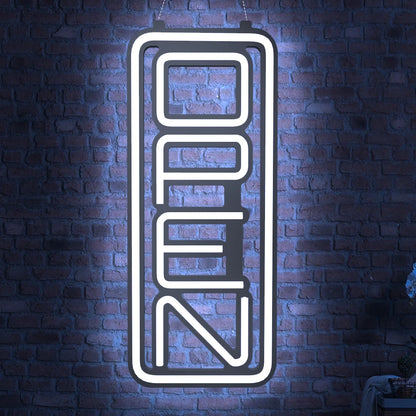 LED Neon Lights Blue OPEN Signs for Shops And Bars Store Business Sign Lighting
