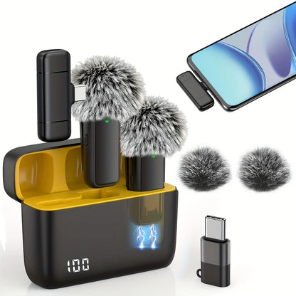 Clip-On Wireless Streaming Microphone
